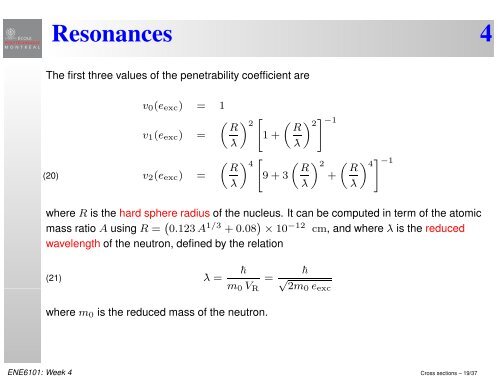 Definition of cross sections 1 - Moodle