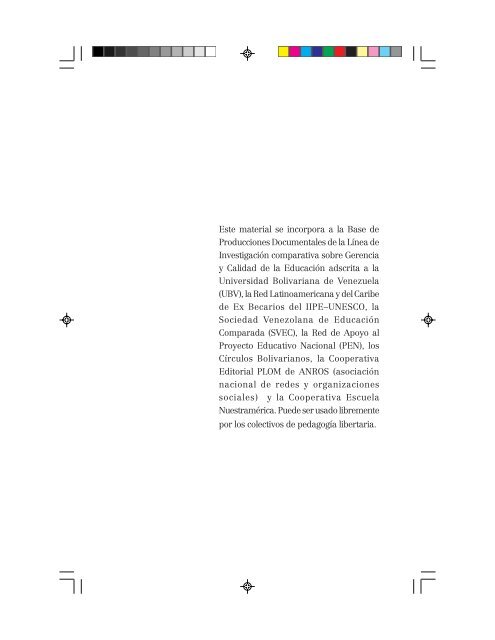 Inteligencia Social y Sala Situacional - Rebelión