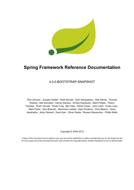 spring-framework-ref.. - Spring Web Services - Parent - SpringSource