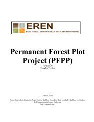 Permanent Forest Plot Project (PFPP) - EREN