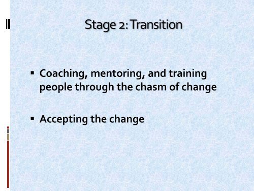 Change Management Presentation