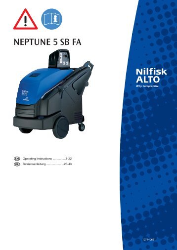 NEPTUNE 5 SB FA Operating Instructions - 107140661.indb