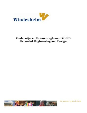 School of Engineering and Design - Windesheim