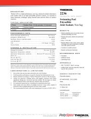 THIOKOL Â® 2236 - PolySpec