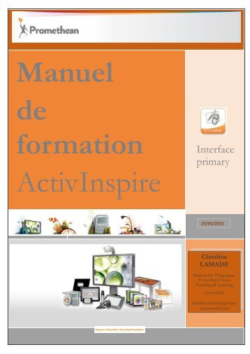 Manuel de formation ActivInspire Primary - Promethean Planet