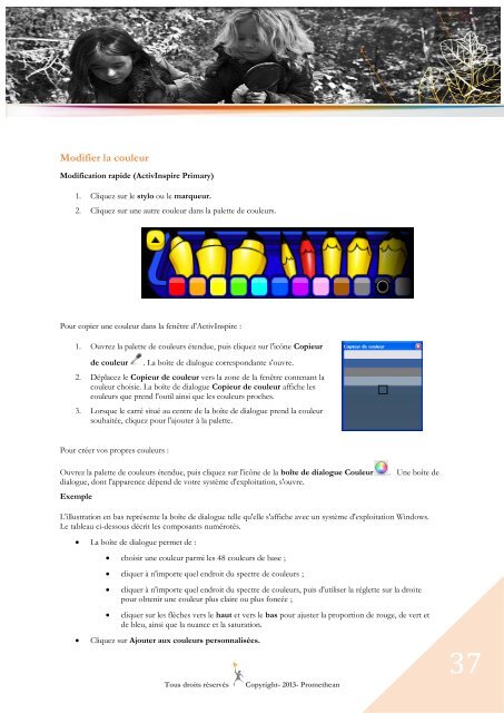 Manuel de formation ActivInspire Primary - Promethean Planet