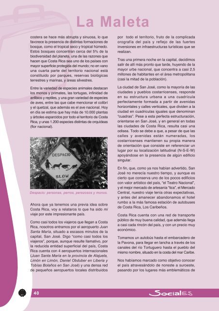 Revista Sociales - Marzo 2012 - NÂº 13 - DiputaciÃ³n de Valladolid