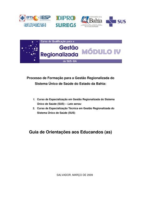 MANUAL DO MÓDULO DE RH  Superintendência Estadual de