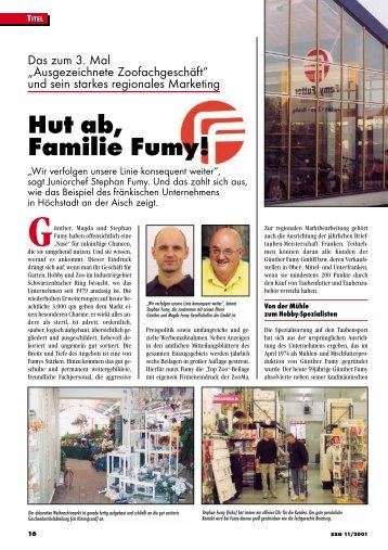 Hut ab, Familie Fumy! - hw-studio weber