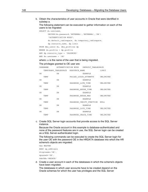 Solution Guide for Migrating Oracle on UNIX to SQL Server - Willy .Net