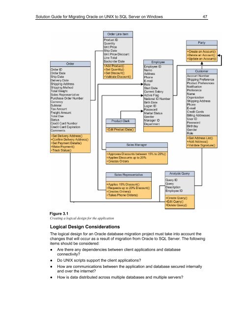 Solution Guide for Migrating Oracle on UNIX to SQL Server - Willy .Net