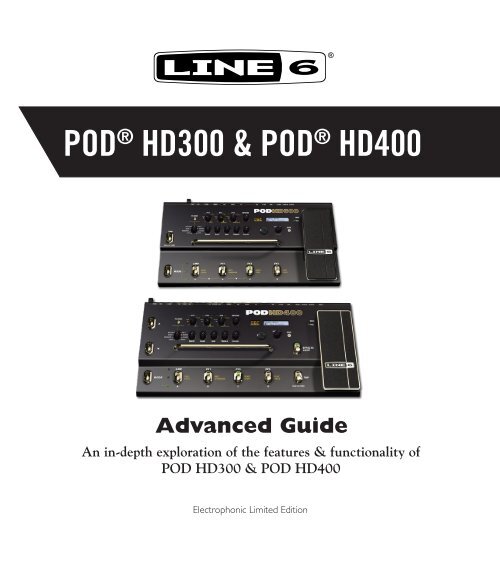 pod hd300 line6 検gt1000 hxstomp podhd300