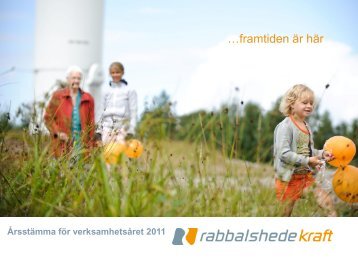 Presentation Ã¥rsstÃ¤mma.pdf - Rabbalshede Kraft