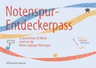 Entdeckerpass - Leipziger Notenspur
