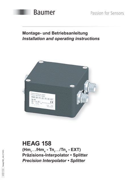 HEAG 158 - Baumer Hübner