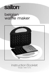 belgian waffle maker - Salton