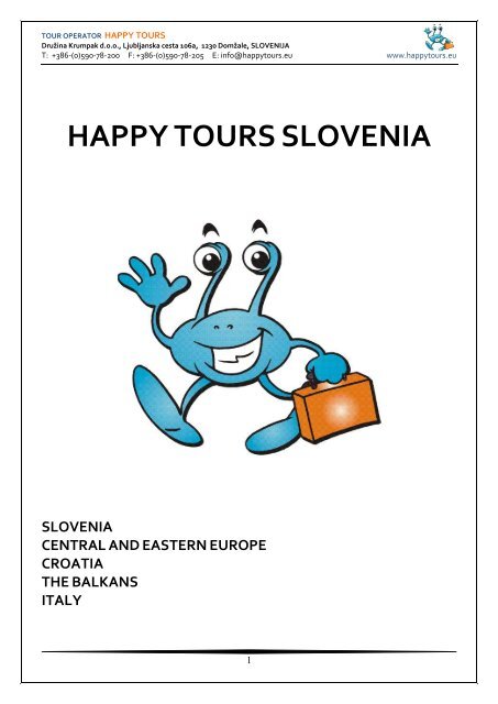 happy tours slovenia