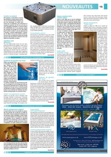 spas & Spa : - Eurospapoolnews.com