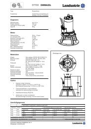 Datasheets DWM42 serie - Landustrie