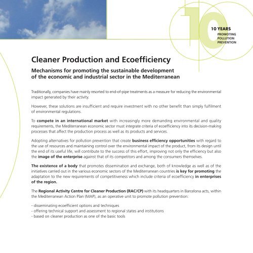 English - Regional Activity Centre for Cleaner Production