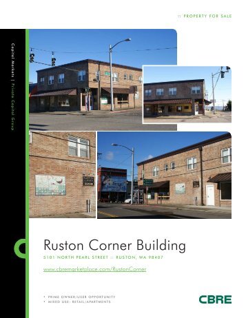 Ruston Corner Building - CBRE Marketplace