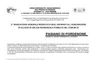 2^ graduatoria generale modificata degli aspiranti ... - Ater Pordenone