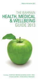 health, medical & wellbeing guide 2013 - Red House Marketing