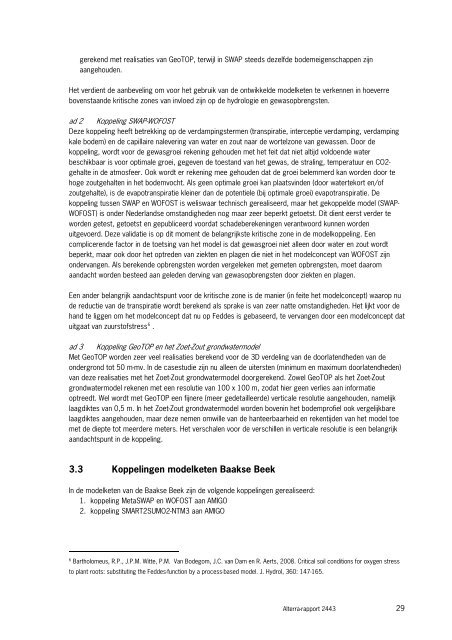 NMDC - ROOT of content - Wageningen UR