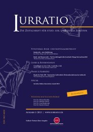 Die Zeitschrift fÃ¼r stud. iur. und junge Juristen - Iurratio