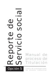 Reporte de Servicio Social - CIDI