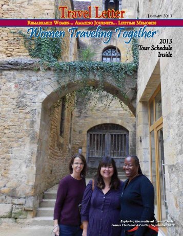 Travel Letter - Women Traveling Together