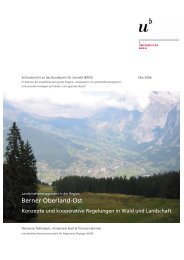 Berner Oberland-Ost - IKAÖ - Universität Bern