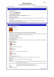 Safety Data Sheet - Micerium SpA