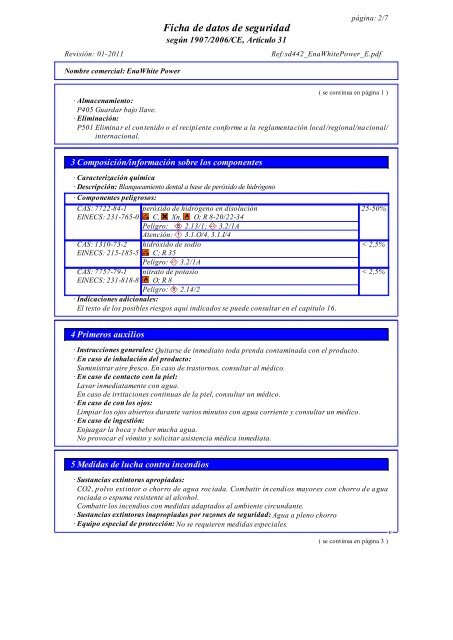 Safety Data Sheet - Micerium SpA