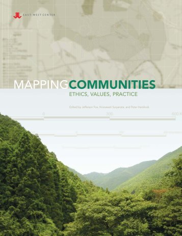 Mapping Communities: Ethics, Values, Practice - East-West Center