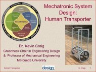 Human Transporter - Mechatronics