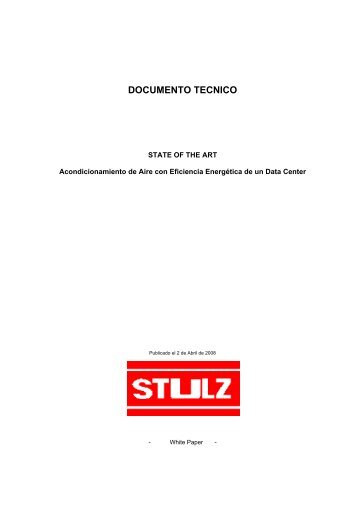 DOCUMENTO TECNICO - Stulz GmbH