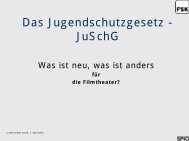 Das Jugendschutzgesetz - JuSchG