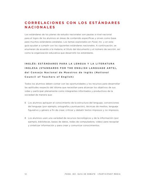ELABORADA POR: CENTER FOR ECOLITERACY - TakePart
