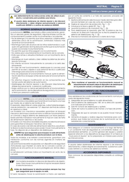 MISTRAL - Faac