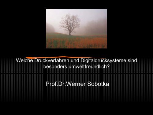 Prof.Dr.Werner Sobotka - DOXNET