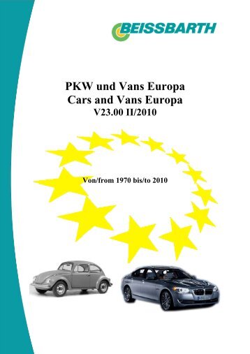 PKW und Vans Europa Cars and Vans Europa - Kastner