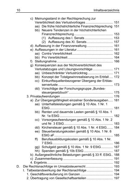 Rechtsnachfolge im Steuerrecht - Deutsches Wissenschaftliches ...