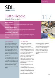 Case Study 117 â Tutto Piccolo, Alcoy, Spain - Sdi Group UK