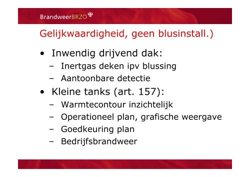 Presentatie Koel- en blusmiddelen