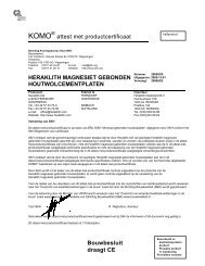 Klik hier om het KOMO Â® attest met productcertificaat - Zoeksnoek