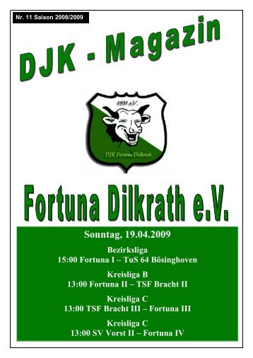 Heft 11 - Fortuna Dilkrath