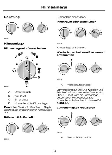 Feel the difference FordTransit Betriebsanleitung