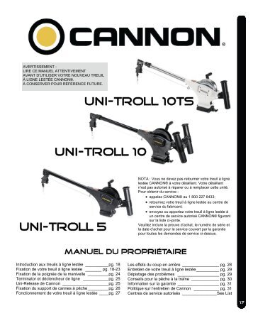 3397103_Uni-Troll HS_Manual_rc.pub - Cannon Downriggers