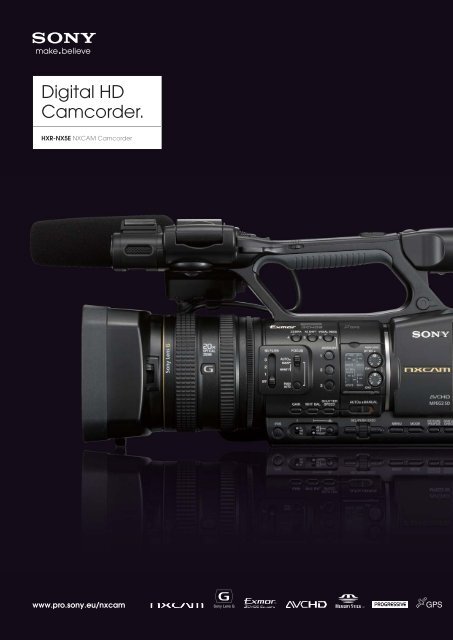 Sony HXR-NX5E Brochure PDF - Top Teks Limited